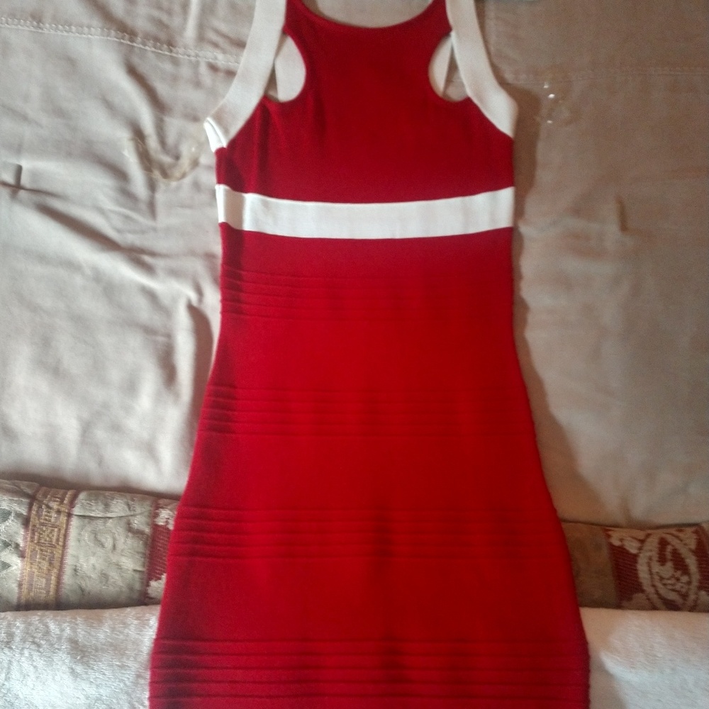 Red dress